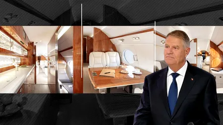 Klaus Iohannis și avionul de lux: Eu am venit cu o aeronavă MICĂ / „Nu ştiu cum definiţi un avion de LUX”