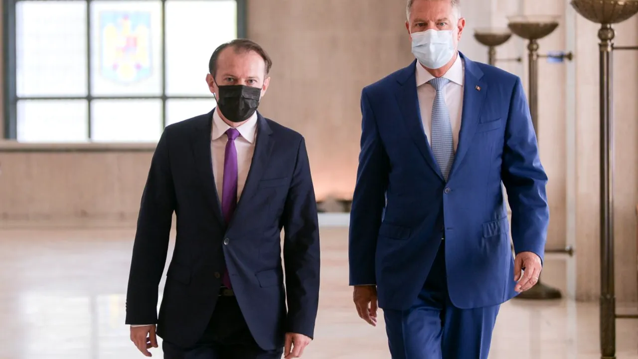 Klaus Iohannis, întâlnire cu Florin Cîțu la Cotroceni, pe tema crizei guvernamentale. Care e stadiul moțiunii de cenzură