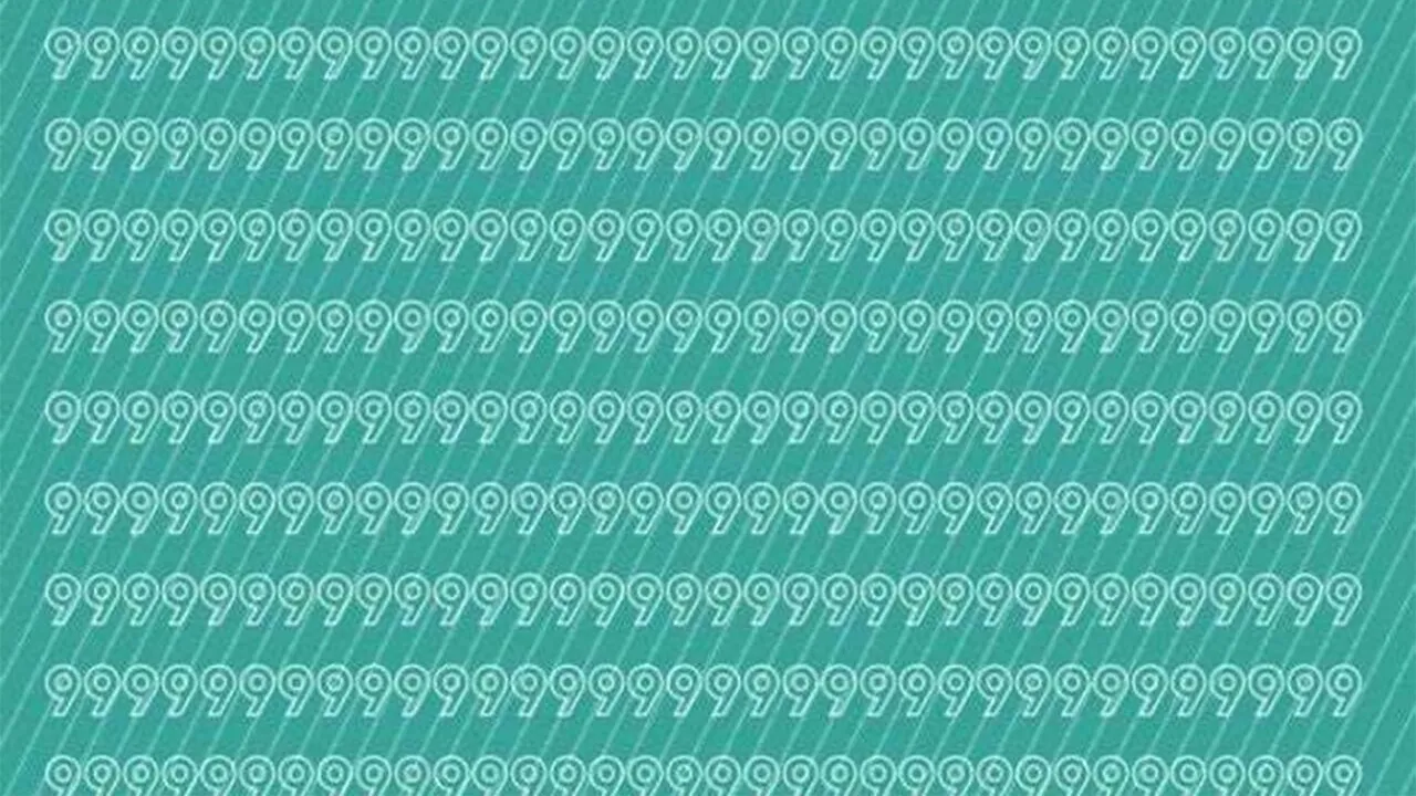 Iluzie optică virală | Doar un geniu poate găsi cifra 6 în cel mult 6 secunde