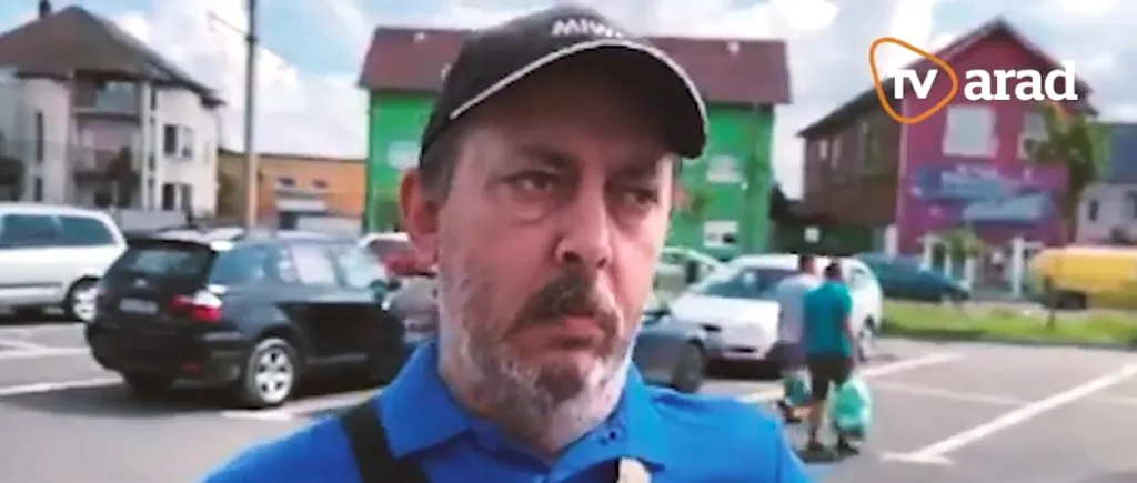 VIDEO | Un parcagiu al Primăriei din Arad s-a prezentat băut la muncă. A fost filmat de un localnic și totul a devenit viral