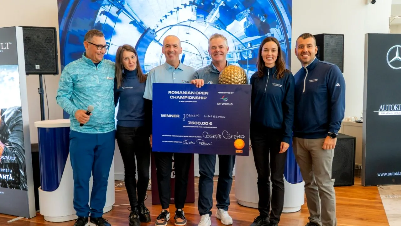 DP World pune România pe harta golfului de elită prin Romanian Open Championship. A doua ediție a turneului a reunit peste 70 de jucători și a oferit premii totale de 120.000 €