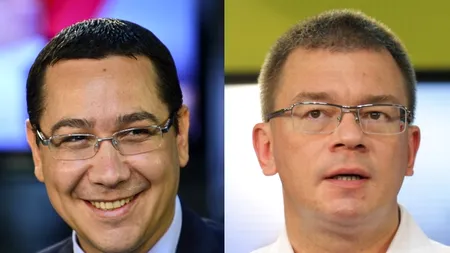Ponta, atac la Blaga și la MRU: Vorbesc ca niște golani, ca niște derbedei