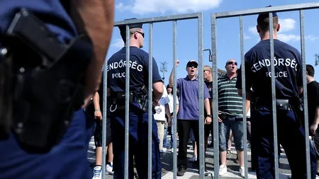 Incidente după meciul Ungaria - România. Mai mulți suporteri maghiari au fost arestați