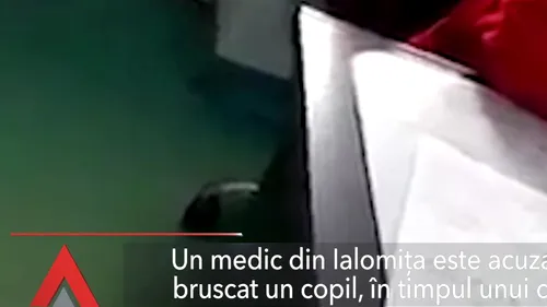 Un medic din Ialomița a fost acuzat că a bruscat un copil în timpul unui consult