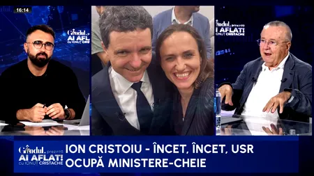 Ion Cristoiu: „Principala victimă a USR este PNL. PNL-ul dispare”