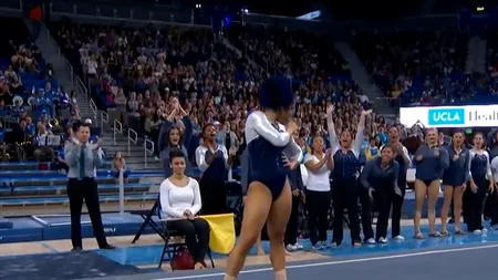 Acesta este exercițiul care va revoluționa gimnastica artistică. Nimeni n-a mai avut curajul să facă așa ceva