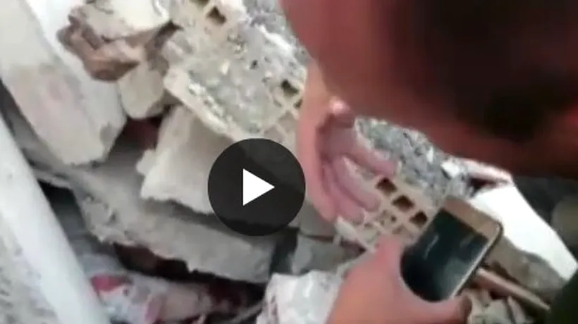 VIDEO. „Puteți respira? Salvatorii vin în curând. Momente dramatice în timpul operațiunilor de salvare din Italia