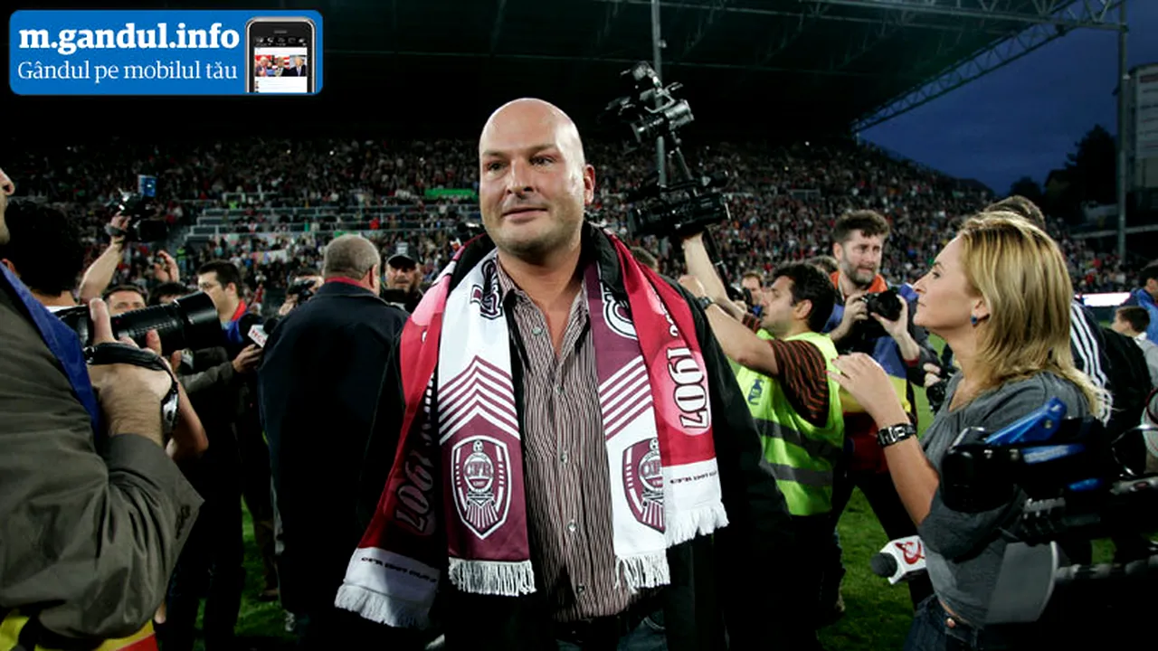 Arpad Paszkany este dispus să vândă o parte sau chiar toate acțiunile deținute la CFR Cluj