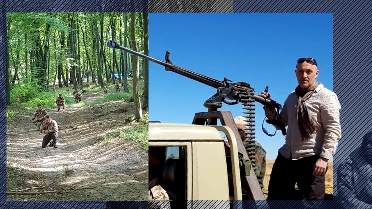 Cum atrăgea Horațiu Potra carne de tun pentru trupele sale de mercenari. Ca să meargă în Africa, polițiștii își luau concediu fără plată