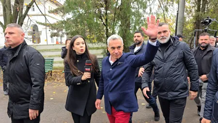 Călin Georgescu, atac la adresa lui Nicușor Dan, la ieșirea din sediul Poliției din Buftea: 