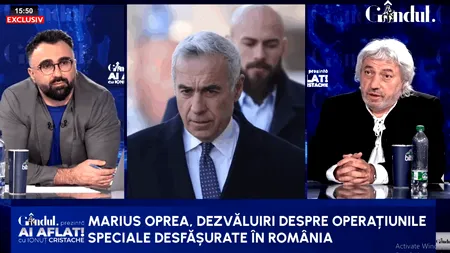 Marius Oprea, dezvăluiri despre operațiunile speciale din România. „Sursa banilor lui Georgescu e Viena, capul de pod al spionajului rus în Europa”