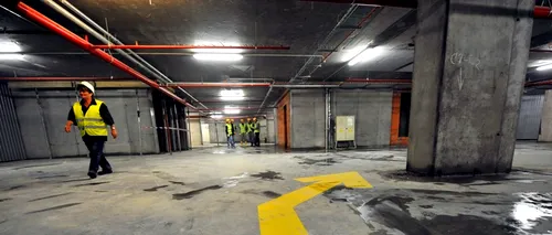 Parcarea subterană de la Universitate s-a deschis. Cât costă o oră de parcare
