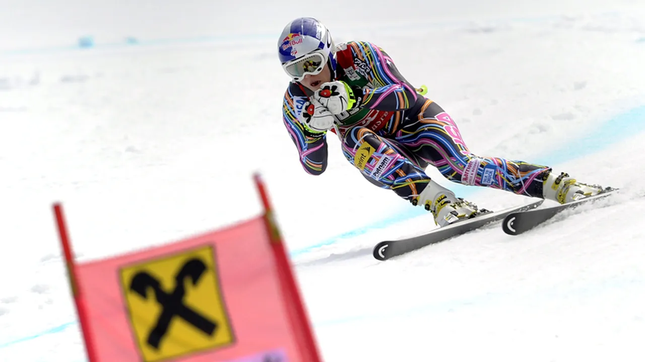 Lindsey Vonn, de patru ori câștigătoare a Cupei Mondiale la ski alpin, internată în spital cu o maladie neprecizată