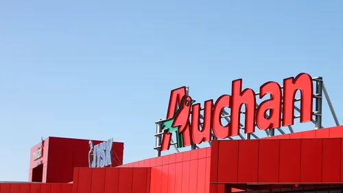 Auchan trece pe locul doi în topul lanțurilor de hipermarketuri din România după preluarea Real