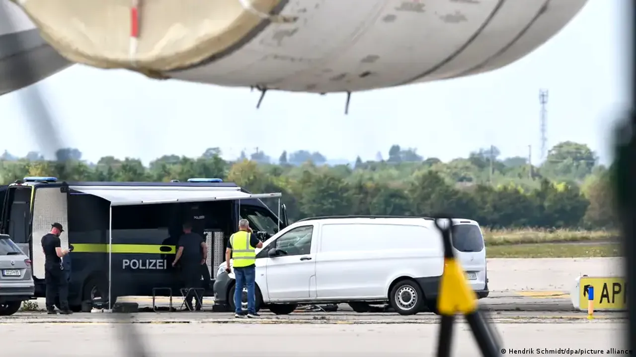 O altă dronă, găsită în apropierea aeroportului din Leipzig. Merz: „Atacatorii vor plăti”