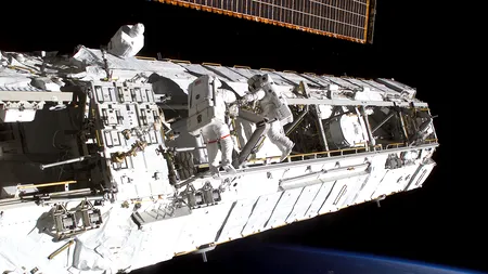 Moș Crăciun a ajuns și pe Stația Spațială