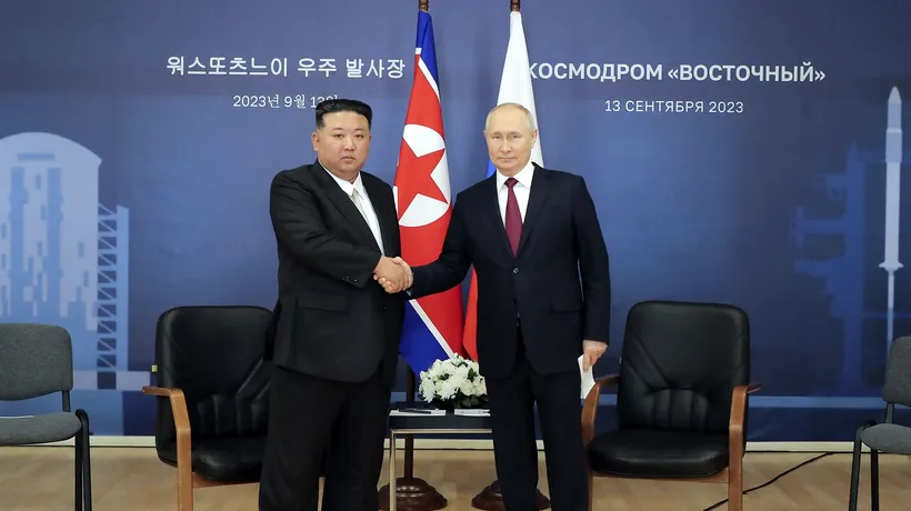 Vladimir Putin merge în Coreea de Nord /Kremlinul sugerează că va fi semnat un PARTENERIAT DE SECURITATE, pe fondul tensiunilor cu Occidentul