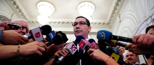 Ponta: Dacă voi găsi pe cineva să-l pun premier, în mod sigur nu va fi primarul Iohannis