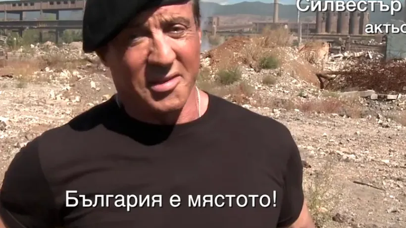 Sylvester Stallone, Antonio Banderas și Jason Statham s-au întâlnit în Bulgaria. Ce a urmat poate fi o adevărată lovitură pentru țara vecină 