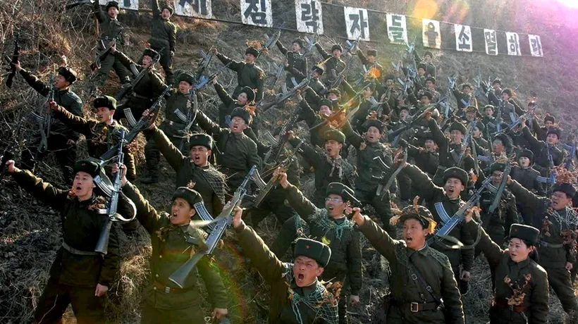 Coreea de Nord se pregătește de război. Defilare, la Phenian, în favoarea unui eventual atac împotriva Statelor Unite