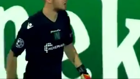 Cosmin Moți, ELOGIAT după ce a apărat două penalty-uri în fața Stelei și a calificat-o pe Ludogoreț în grupele Ligii Campionilor
