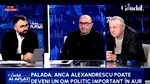 Marius Tucă explică de ce depinde viitorul politic al Ancăi Alexandrescu: „Ține de relația ei cu George Simion”