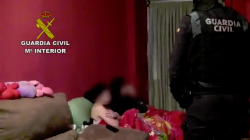 Românce obligate să se prostitueze în Spania au fost salvate de polițiști, după ce o victimă a denunțat gruparea   - VIDEO 