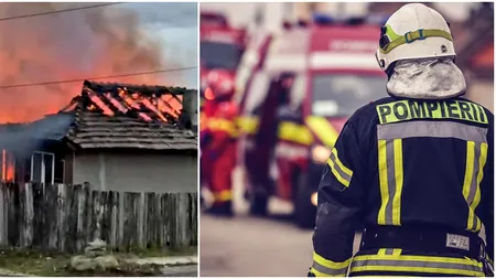 Un bărbat din Giurgiu și-a dat singur foc după ce a încercat să aprindă soba cu BENZINĂ