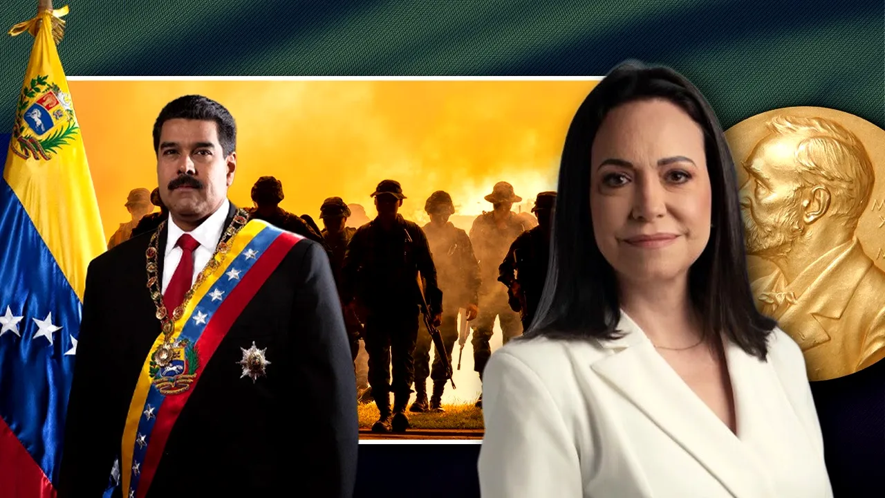 Culmea ironiei. Câştigătoarea Nobelului pentru Pace cere o INTERVENȚIE militară în Venezuela. Planul avut după îndepărtarea de la putere a lui Maduro