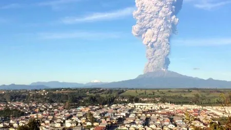 Evacuări în sudul Chile, în urma erupției Vulcanului Calbuco