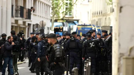 Forțele de ordine au intervenit în Paris și au evacuat STUDENȚII care protestau față de ofensiva israeliană în Gaza