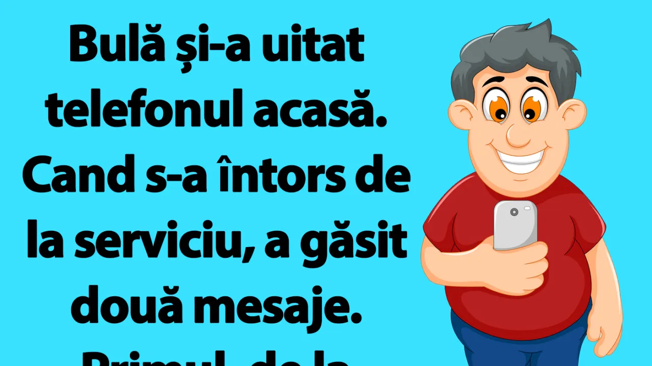 BANC | Bulă și cele două mesaje
