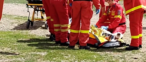Copil de zece ani, lovit de o mașină în Iași. A ajuns la spital în stare foarte gravă