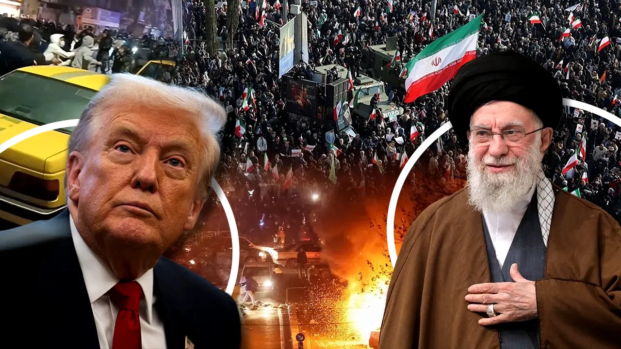 Trump le cere protestatarilor iranieni să rămână în stradă și să preia controlul instituțiilor: „Ajutorul este pe drum“