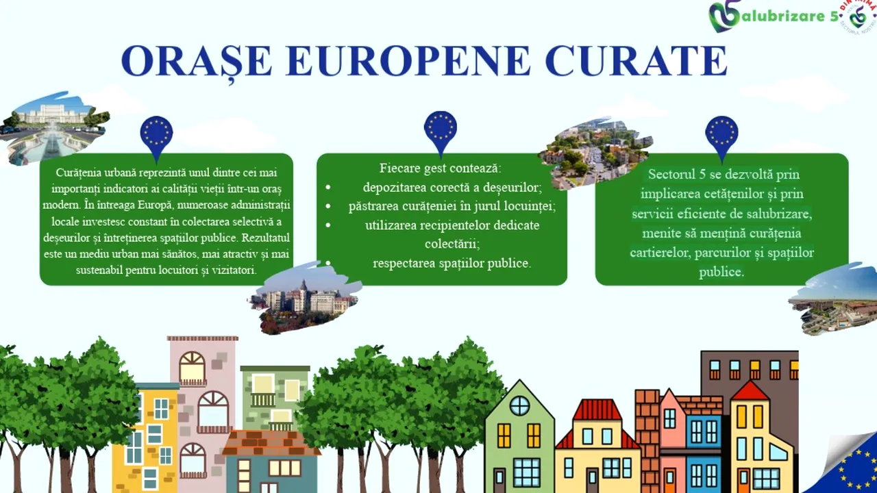 (P) Salubrizare Sector 5. Orașe europene curate