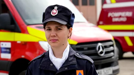 A renunțat la cariera în Bioinginerie Medicală și s-a făcut pompier, pentru a salva vieți. Cine este Alexandra Carla Poliec