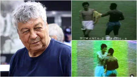 Momentul memorabil cu Mircea Lucescu, când a făcut schimb de tricouri cu Pele. Ce spunea 