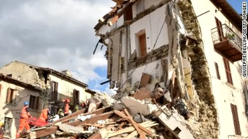 Ce sumă va aloca Italia pentru reconstrucție după cutremurul devastator