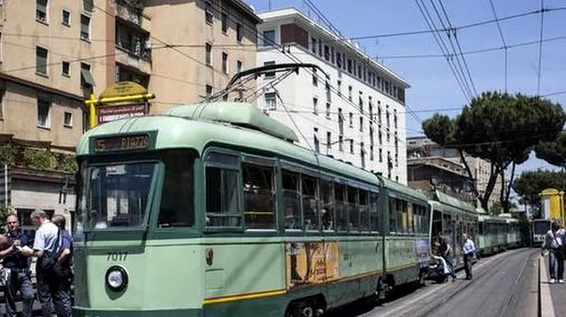 Accident grav la Roma, în urma coliziunii a două tramvaie
