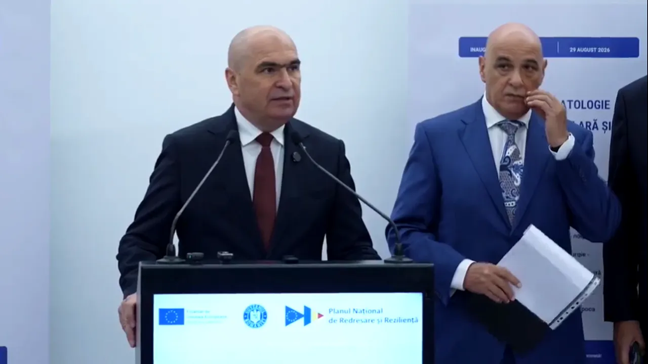 Premierul demis, Ilie Bolojan, a tăiat panglica la noul Centru de patologie vasculo-cerebrală de la Cluj, în valoare de peste 230 milioane de lei