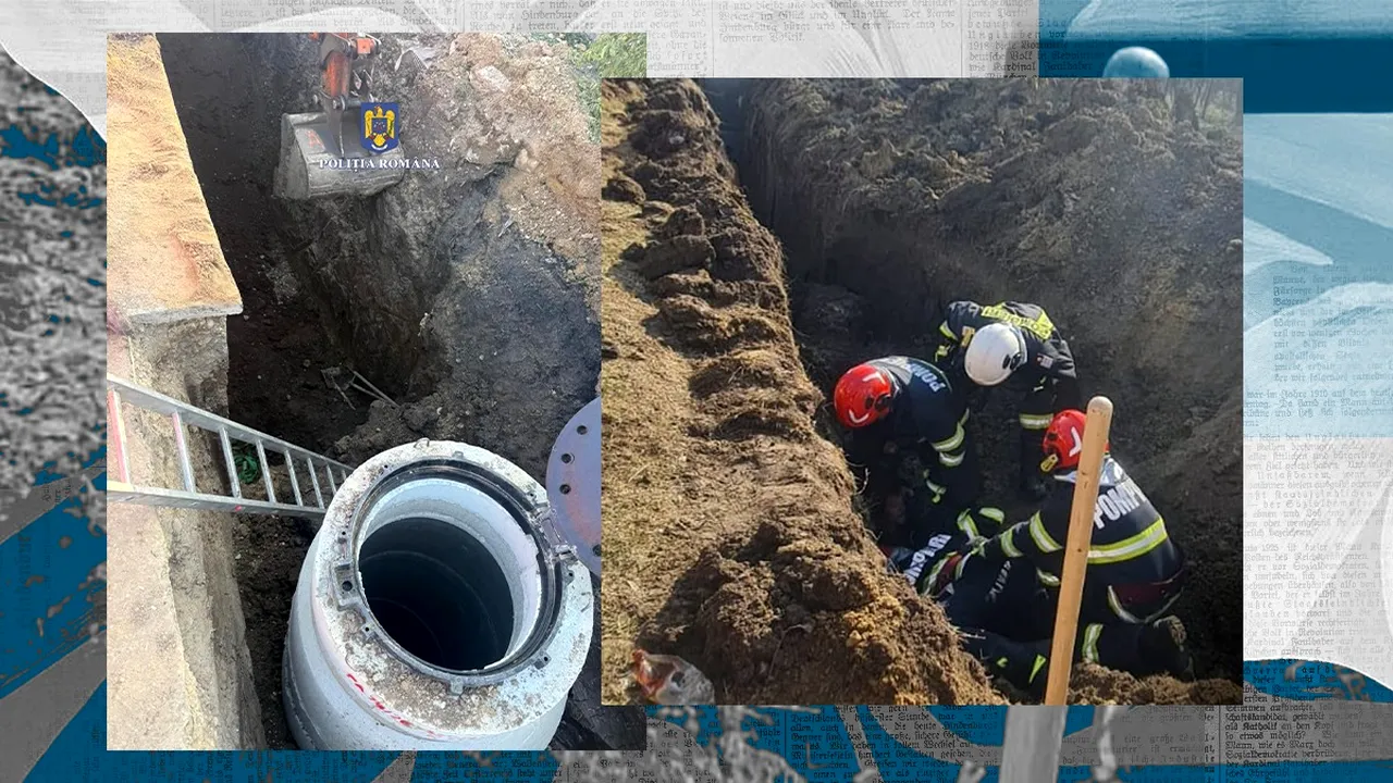 TRAGEDIE în județul Dâmbovița. Un tânăr de 18 ani a murit după ce un mal de pământ s-a prăbușit peste el