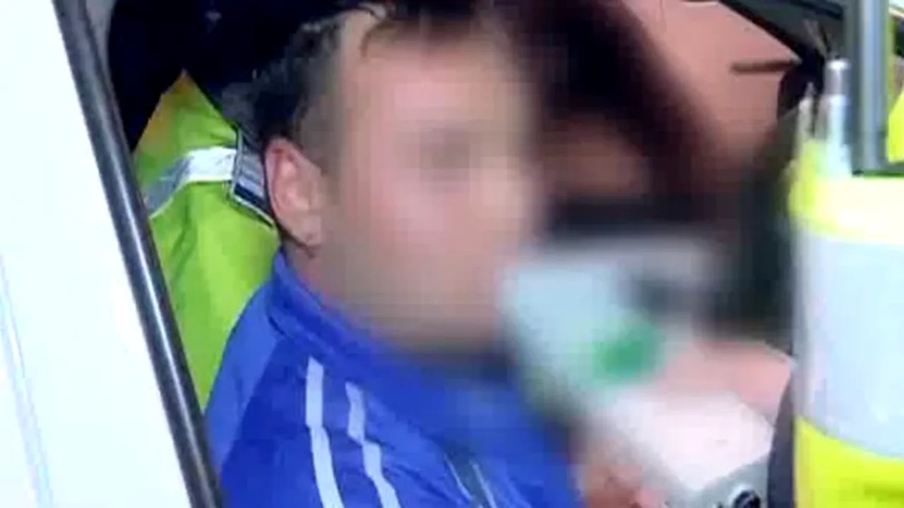 Scuza unui bărbat fără permis, prins BEAT la volan: 