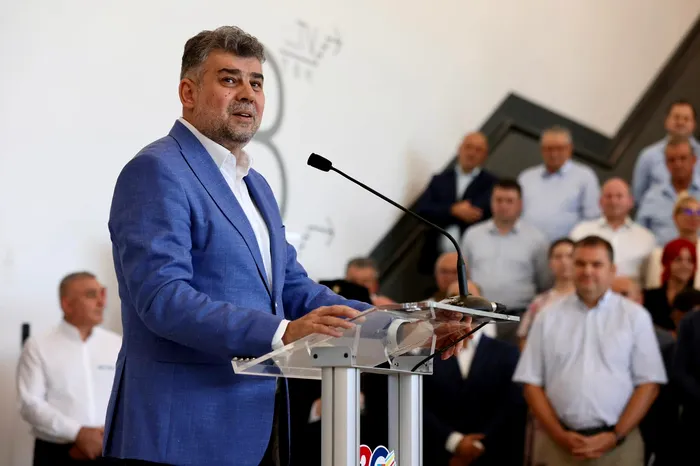Președintele PSD, Marcel Ciolacu