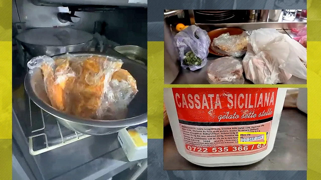 ANPC a verificat zeci de restaurante de fițe din București. Prăpăd, alimente EXPIRATE, condiții necorespuzătoare de depozitare și mizerie în bucătării