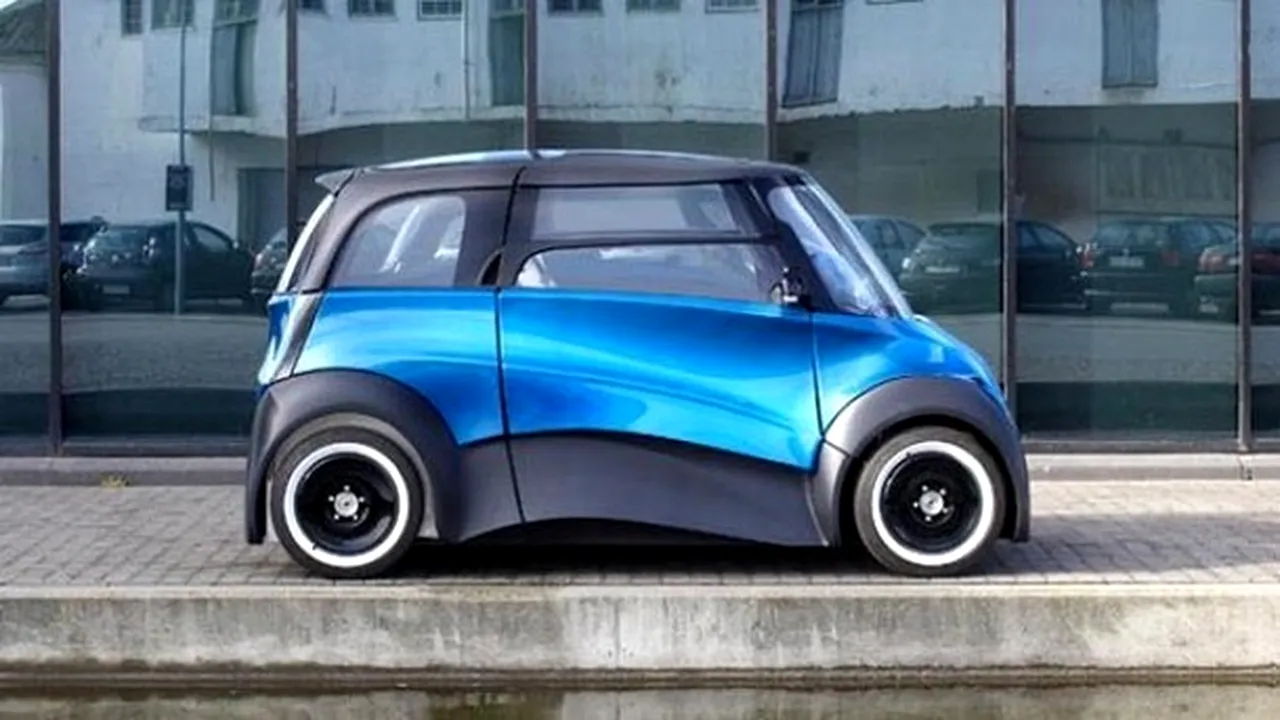 EcoMOVE QBEAK - mașina electrică de oraș cu autonomie de 300 km 