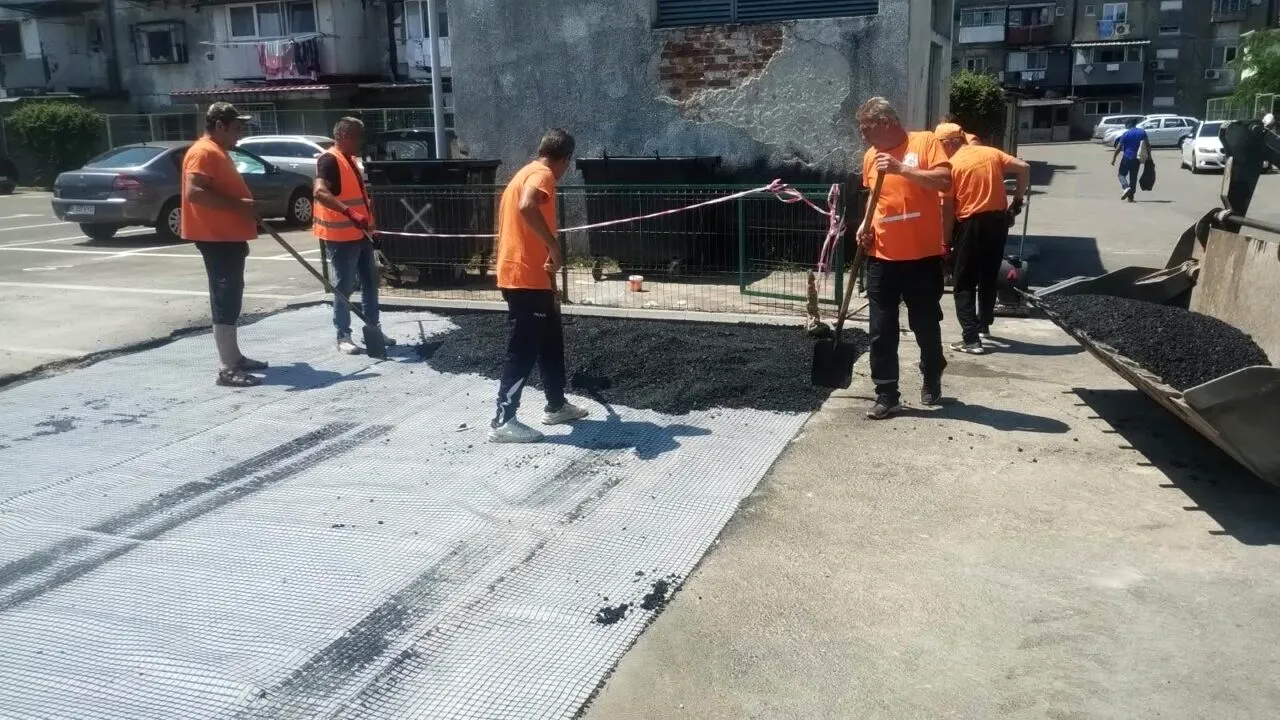(P) Infrastructură Sector 5. Societatea Infrastructură S5 S.A. a finalizat lucrările de intervenție pe strada Iacob Andrei nr. 31