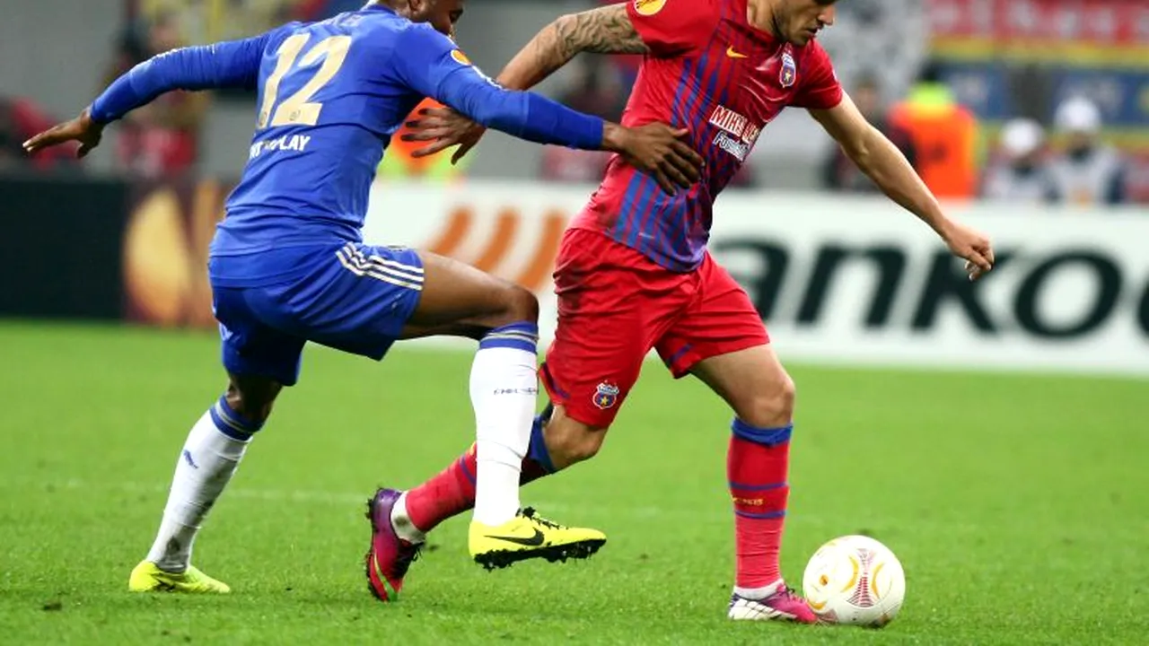 STEAUA - CHELSEA 0-4. Seară de coșmar pentru campioana României