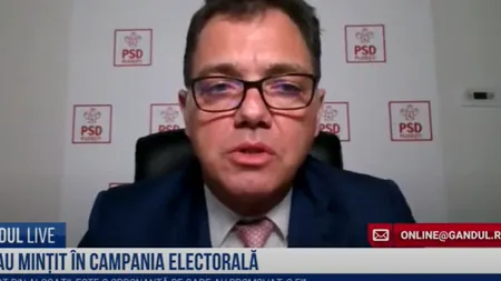 GÂNDUL LIVE. Radu Oprea, senator PSD, despre revocarea Avocatului Poporului: Singura instituție care ar fi putut să atace OUG ale coaliției de guvernare - VIDEO