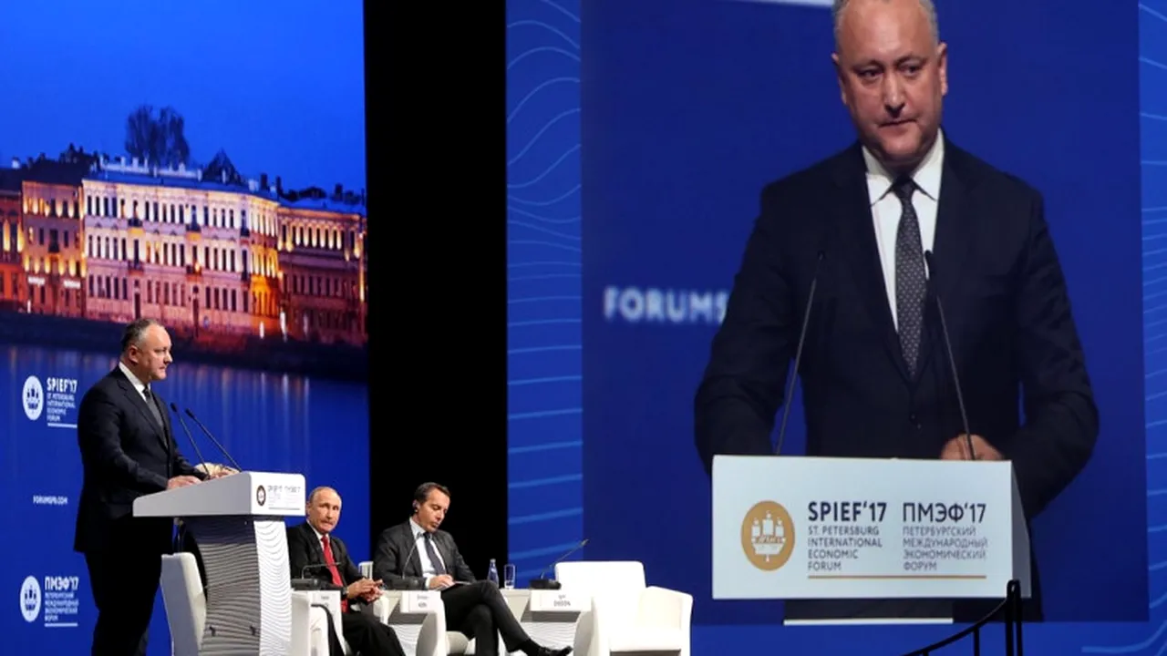 Igor Dodon vrea reintegrarea Transnistriei în Republica Moldova: Țara va fi reunită