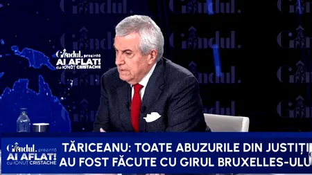 Tăriceanu, dezvăluiri fără precedent: Junker mi-a zis că știe despre implicarea serviciilor în actul de justiție/Multe dintre abuzurile din România erau făcute cu girul Bruxelles-ului